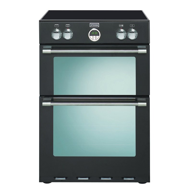 Stoves S600MFTIBLK 60cm Double Oven| Induction Cooker - Black