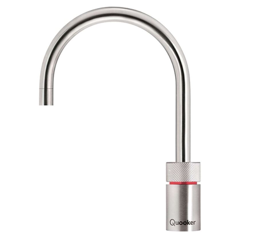 Quooker 7NRRVS PRO7 Nordic Round Boiling Water Only Tap stainless steel (excl mixer tap) 
