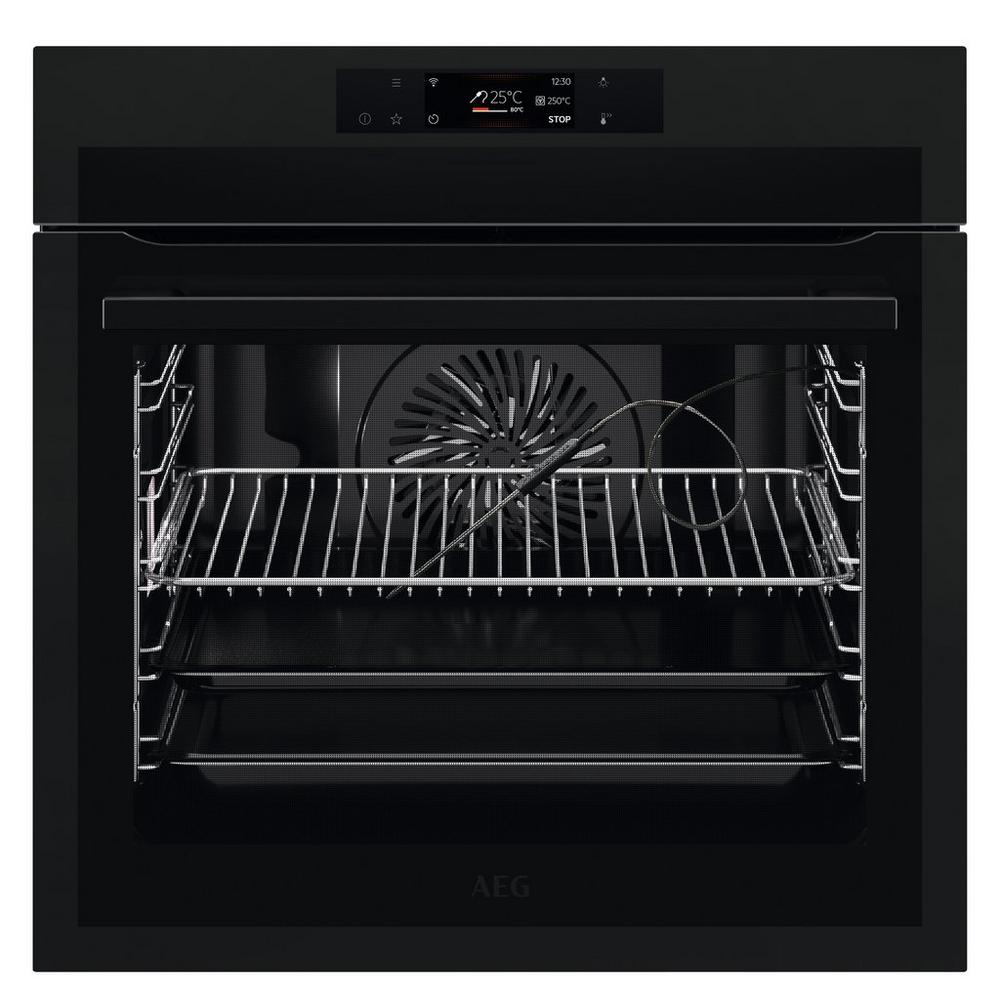 AEG BPE748380T 59.5 cm Built-In Electric Single Oven With Assisted Cooking Matt Black