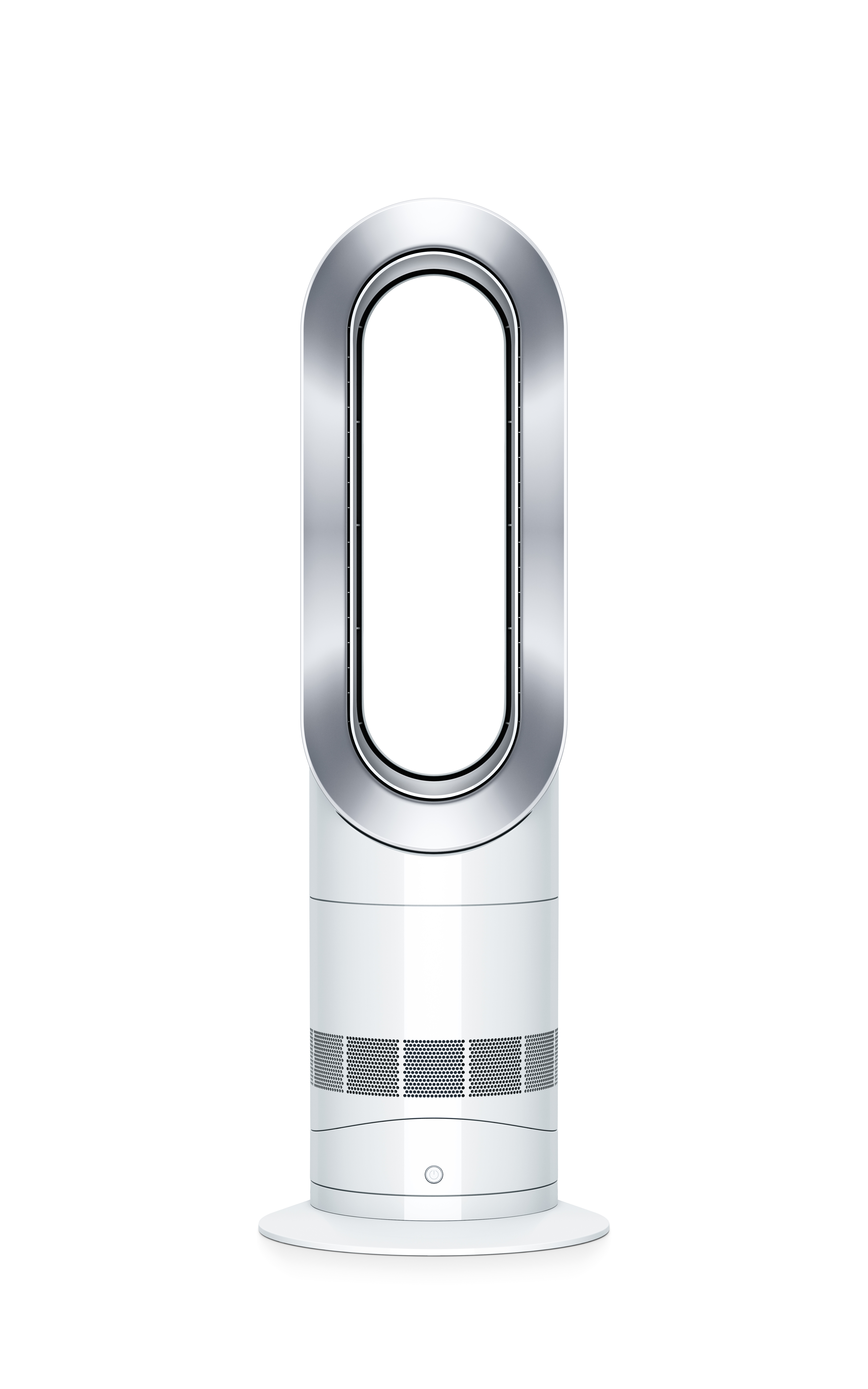 Dyson AM09 Hot and Cold Fan Heater - White and Nickel 