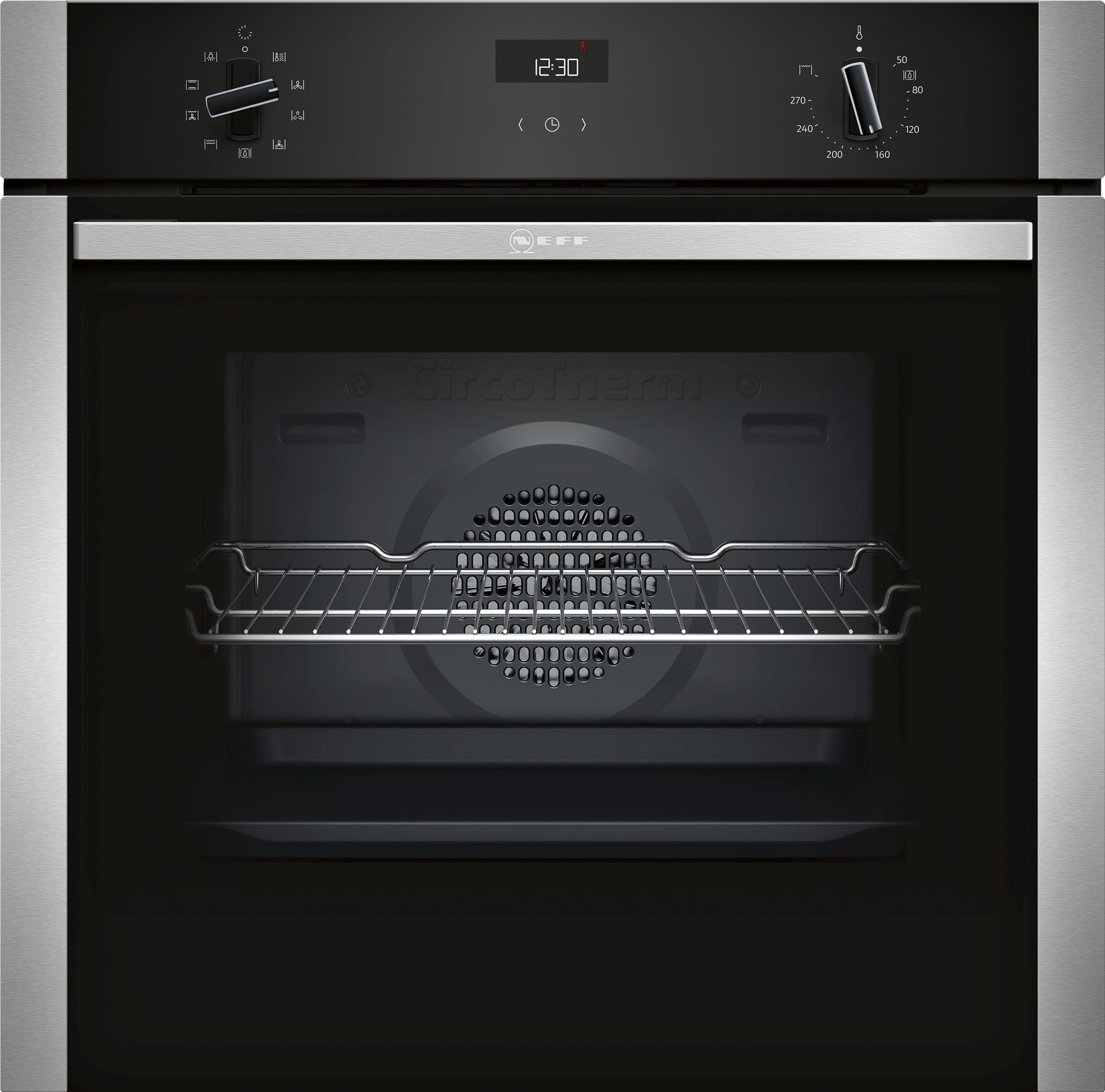 Neff B1ACE4HN0B CircoTherm Single Oven Stainless Steel