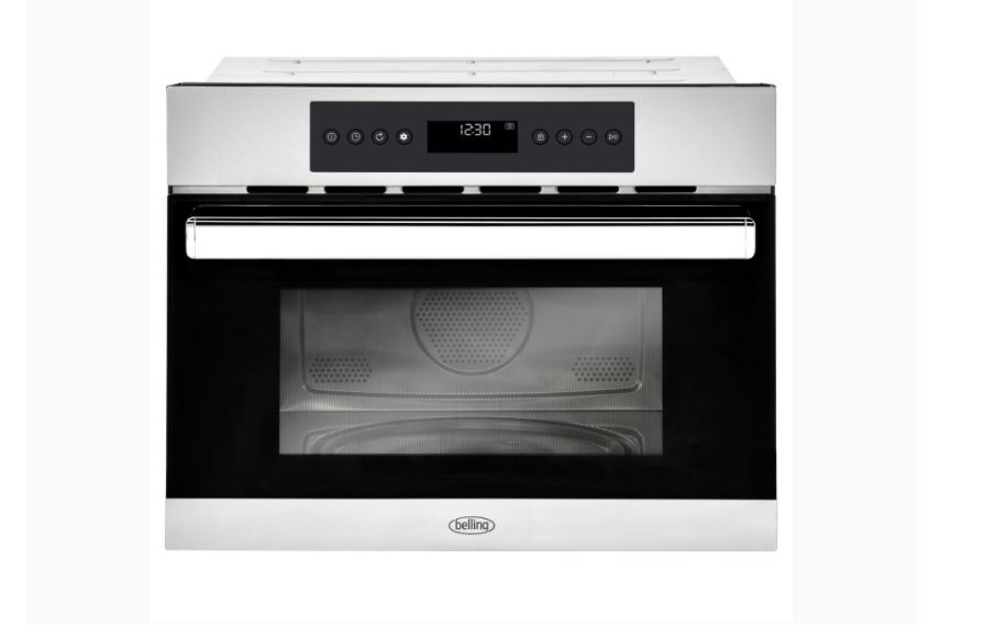 Belling BI45COMWSTA 444410515 45cm Built In Microwave With 38L Gross Capacity - Stainless Steel *Display Model*