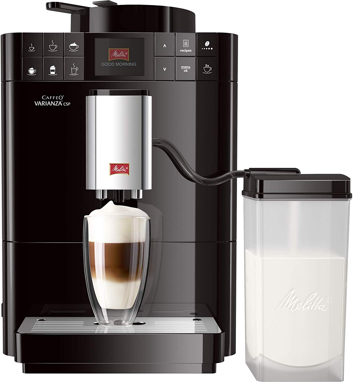 Melitta Caffeo F57/0-102 Varianza CS Bean to Cup Coffee Machine-Black