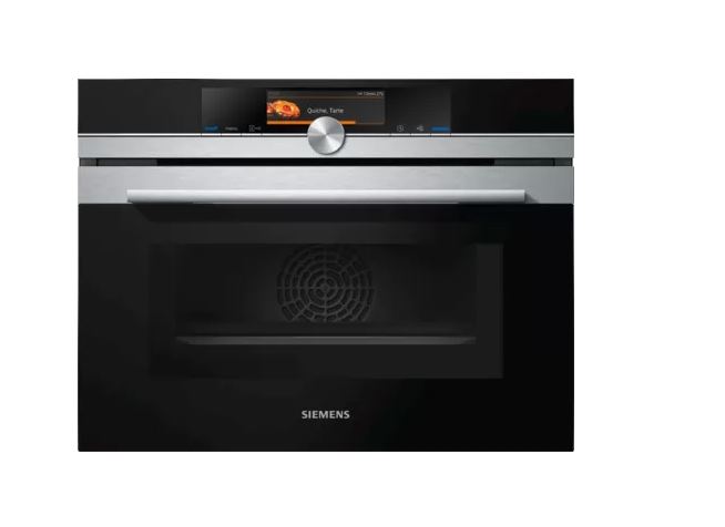 *Ex Display * - Siemens CM678G4S1B Built-in compact oven with microwave function - Stainless steel