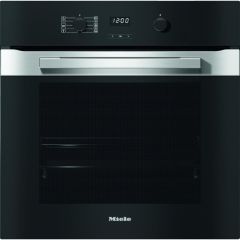 Miele PureLine H2860BP CleanSteel Single Built In Electric Oven