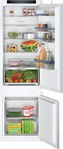 Bosch KIV87VSE0G Low Frost Built-in fridge-freezer with freezer at bottom