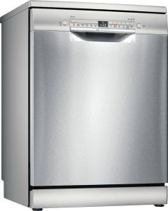 Bosch SMS2HKI66G 60cm Freestanding Dishwasher - Silver Inox 