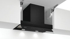Neff D65XAM2S0B 60cm Integrated Design Hood - Black/Glass 