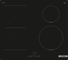 Bosch PWP611BB5B Serie 4 Built-In 60cm Induction Hob With 4 Zones - Black Glass 