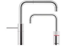 Quooker 2.2NSCHRTT Combi 2.2 Nordic Square Boiling Water Twin Taps chrome 