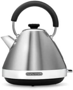  Morphy Richards 100130  Venture Pyramid Kettle - Brushed Stainless Steel - 1.5L