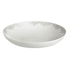 Denby 359010044 Monsoon Filigree Pasta Bowl - Silver 