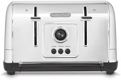 Morphy Richards 400000789 NEW 240130 VENTURE 4 Slice Toaster Stainless Steel 