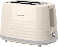 Morphy Richards 220032 Hive 2 Slice toaster - Cream 
