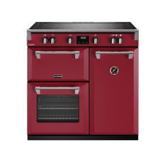 Stoves RCHDXS900EITCHCRE 90cm Induction Range Cooker  - Chilli Red