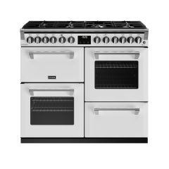 Stoves RCHDXD1000DFIWH 100cm Dual Fuel Range Cooker - Icy White 