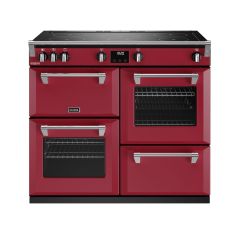 Stoves RCHDXS1000EITCHCRE 100cm Induction Range Cooker  - Chilli Red