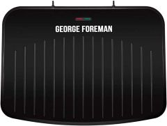 George Foreman 25820 Large Fit Grill - Griddle - Hot Plate + Toastie Machine Black /