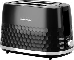 Morphy Richards 400000794 220031 MR Hive|2 Slice toaster,Black 