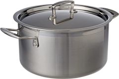 Le Creuset 96200624001000 3Ply Deep Casserole 24 Stainless Steel