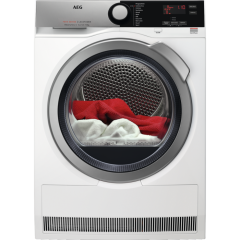 AEG T7DEE845R 7000 Series Freestanding 8kg Heat Pump Tumble Dryer -White *Display Model*