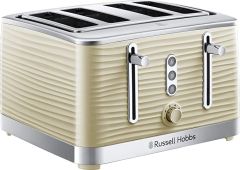 Russell Hobbs 24384 Inspire 4 Slice Toaster - Cream