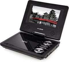 Akai A51007 7' Portable DVD Player Bk