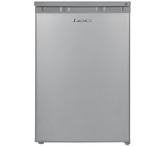 Lec R5511S 55cm Silver Wide Under Counter Refrigerator with Ice Box (Silver)