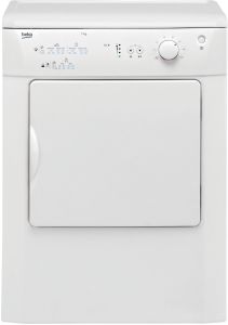 Beko DRVT71W Freestanding 7kg Vented Tumble Dryer-White