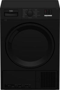 Beko DTLCE70051B Freestanding 7kg Condenser Tumble Dryer-Black