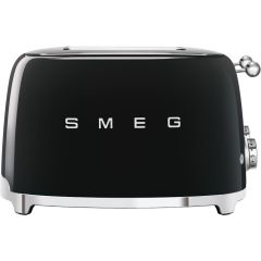 Smeg TSF03BLUK 50s Retro Style 4 Slice Toaster-Black