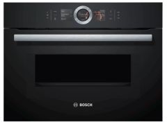 Bosch CMG656BB6B Built-in Compact Oven with Microwave Function-Black