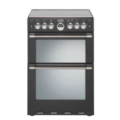 Stoves S600EBLK Sterling 60cm Electric Double Oven| Cooker - Black