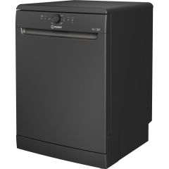 Indesit DFE1B19B Freestanding Dishwasher - Black