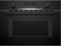 Bosch CMA583MB0B Compact Built-in microwave oven with hot air - Black 