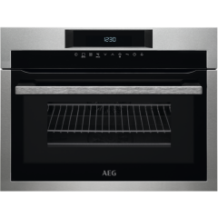 AEG KME761080M CombiQuick Compact Microwave/Multifunction Oven-Stainless Steel