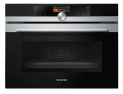 Siemens CS656GBS7B Built in Compact Oven with Steam Function-Stainless Steel