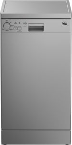 Beko DFS05020S Freestanding Slimline 45cm Dishwasher - Silver 