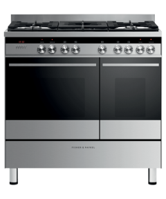 Fisher Paykel OR90L7DBGFX1 90cm Dual Fuel Range Cooker - Stainless Steel