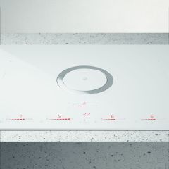 Elica NT-SWITCH WH RC 83cm Venting Induction Hob - White - For Recirculation