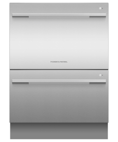 Fisher & Paykel DD60DDFHX9 Integrated Double DishDrawer Dishwasher-Stainless Steel