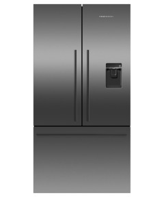 Fisher Paykel RF540ADUB7 Fridge Freezer French Door  - Ice & Water| Black Steel