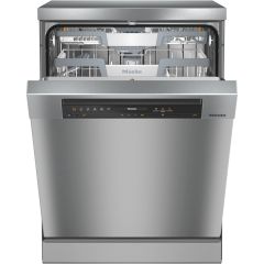 Miele G7410SCCLST Freestanding Dishwasher With Automatic Dispensing - Clean Steel 