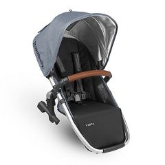 Uppababy 0920-RBS-UK-GRG Rumble Seat 2-GREGORY (blue mÃ©lange/silver/black leather) 