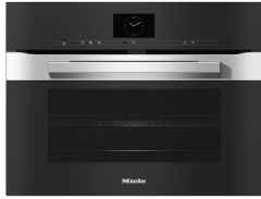 Miele H7640BMCLST Compact Microwave Combination Oven - Clean Steel 