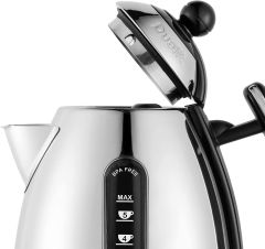 Dualit 72010 Lite 1.5L Jug Kettle - Stainless Steel With Black Trim