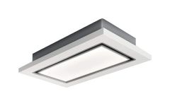 Elica LULLABYWHWOOD120DUCT+ 120cm Lullaby Ceiling Ducted Hood - White 
