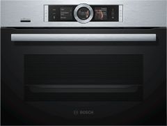 Bosch CSG656BS7B Built-In Compact Oven With Steam Function| Stainless Steel