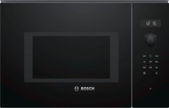 Bosch BFL554MB0B Serie 6 Built-In Microwave Oven with 5 power levels and 7 Programmes - Black 