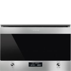 Smeg MP322X1 22Ltr Built In Microwave With Grill 390Mm X H 595 X W 334Mm X D S/S 